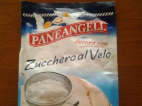 Zucchero a velo aromatizzato al limone
